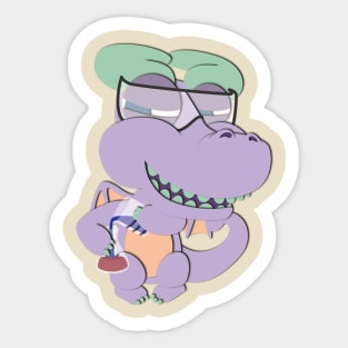 Dragon Scientist - What Could Possibly Go Wrong? Sticker